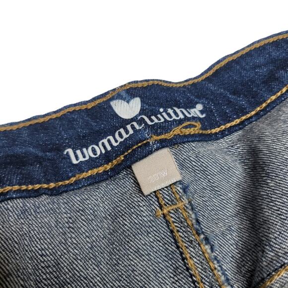 Woman Within Jeans Distressed Denim Plus Size 20W - Picture 4 of 10